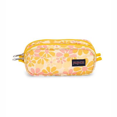 Astucci JanSport Large Accessory Pouch Gialle | IT_JS231