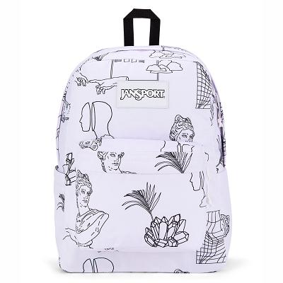 Zaini Scuola JanSport SuperBreak® Bianche | IT_JS572