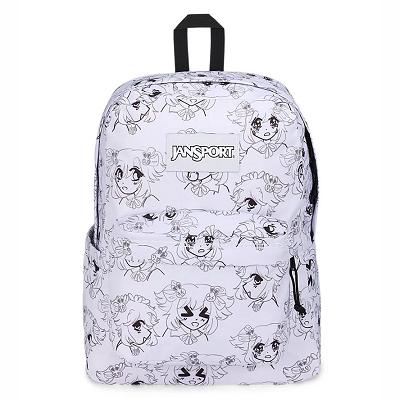 Zaini Scuola JanSport SuperBreak® Plus Bianche | IT_JS031