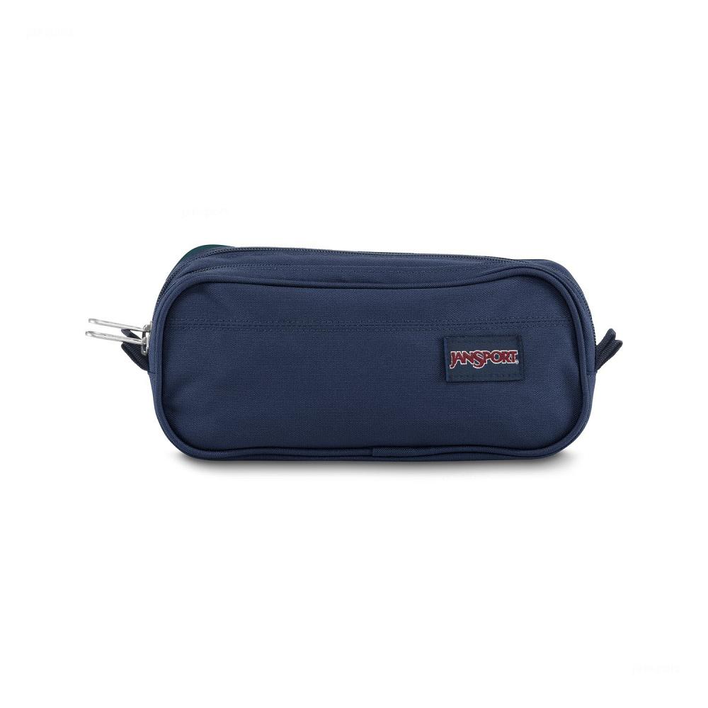 Astucci JanSport Large Accessory Pouch Blu Marino | IT_JS19B