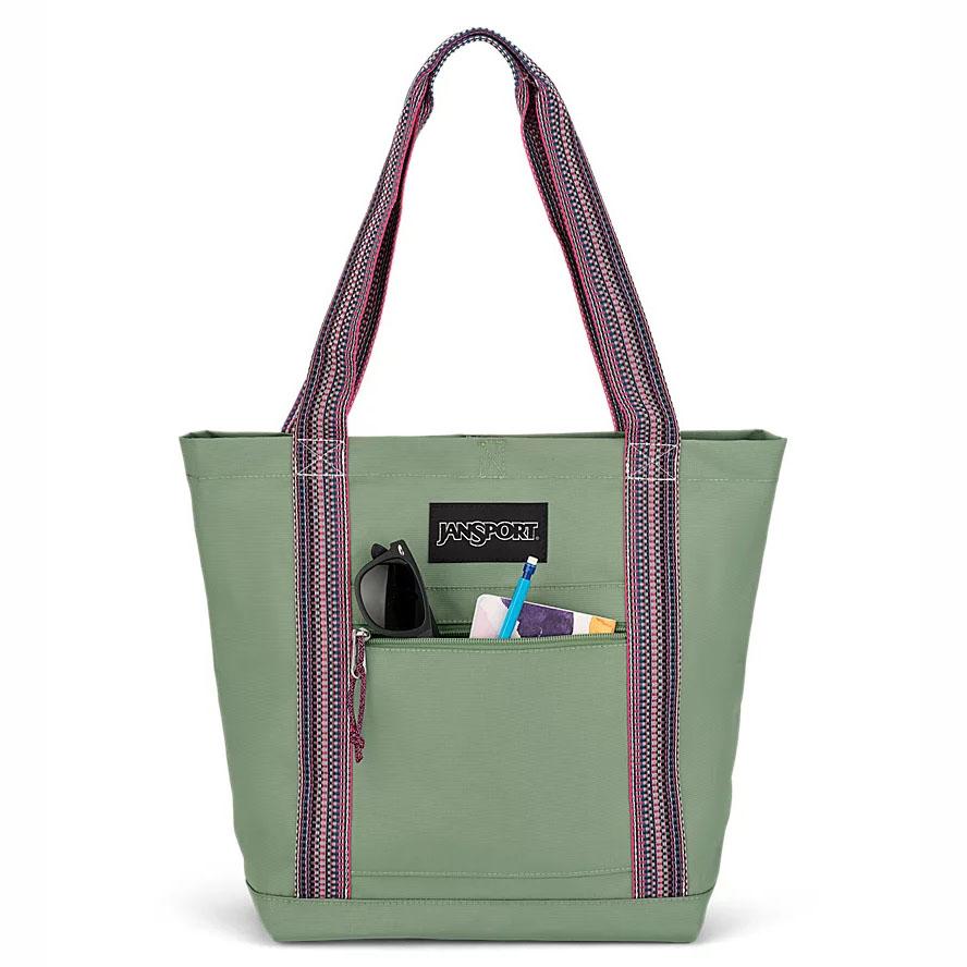 Borsa A Mano JanSport Restore Tote Verdi | IT_JS554