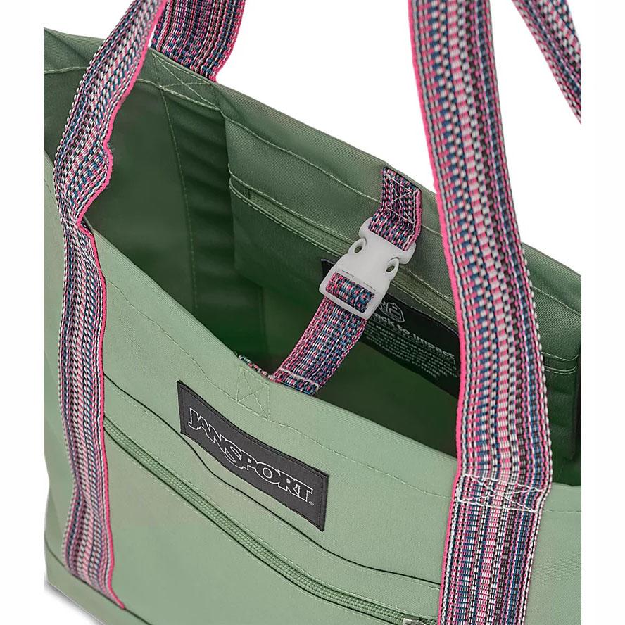 Borsa A Mano JanSport Restore Tote Verdi | IT_JS554