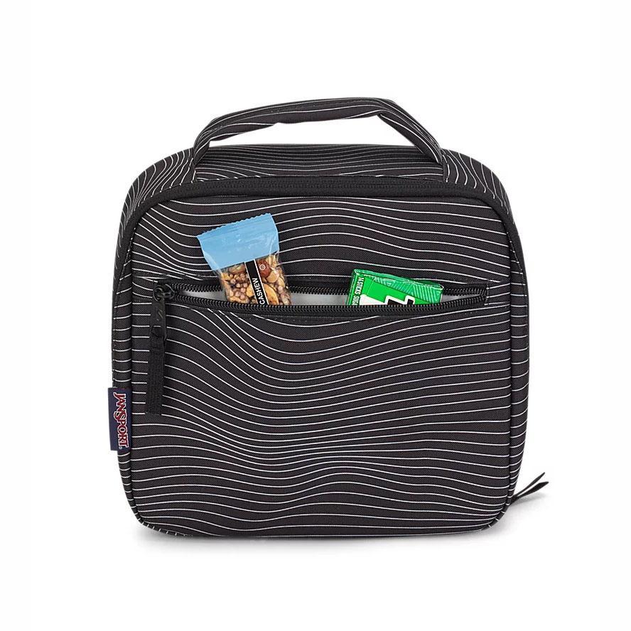 Borsa Porta Pranzo JanSport LUNCH BREAK Nere Bianche | IT_JS303