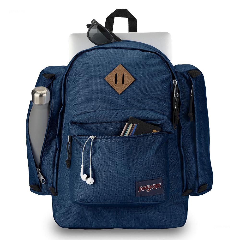 Zaini Da Viaggio JanSport Field Pack Blu Marino | IT_JS474