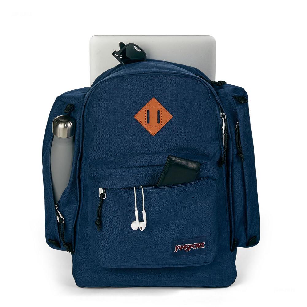 Zaini Da Viaggio JanSport Field Pack Blu Marino | IT_JS474