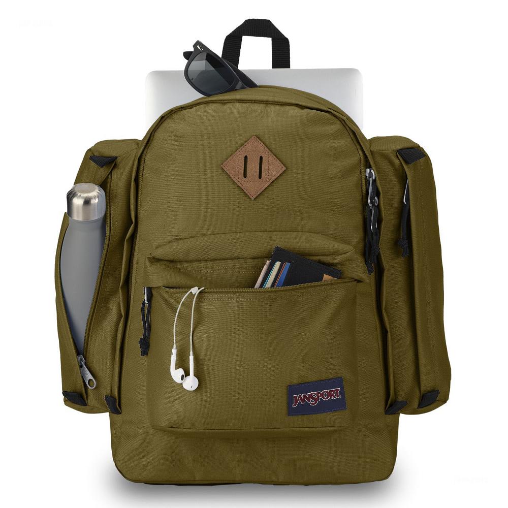 Zaini Da Viaggio JanSport Field Pack Verde Oliva | IT_JS409