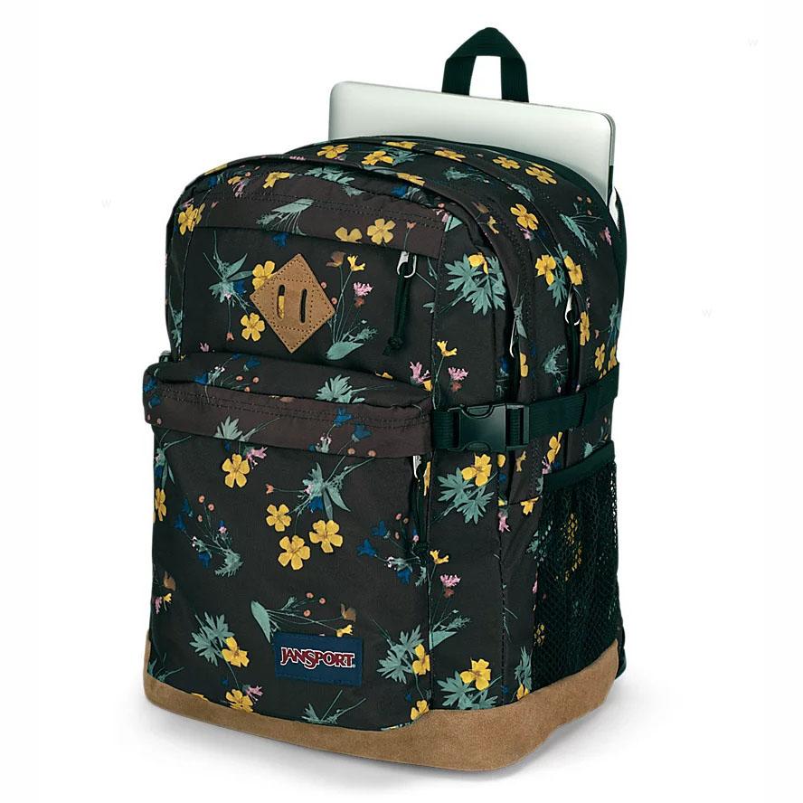 Zaini Porta PC JanSport DARK FLORA BUNDLE Marroni | IT_JS043