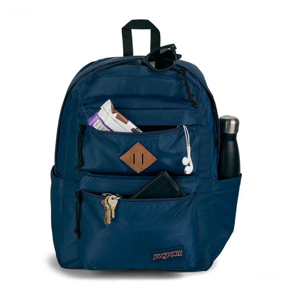 Zaini Porta PC JanSport Double Break Blu Marino | IT_JS461