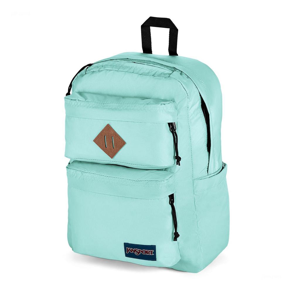 Zaini Porta PC JanSport Double Break Verde Acqua | IT_JS362