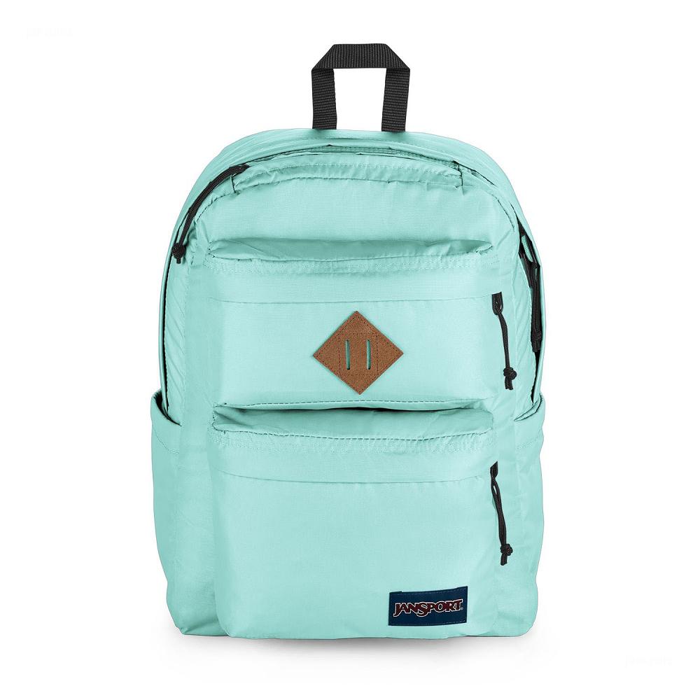 Zaini Porta PC JanSport Double Break Verde Acqua | IT_JS362