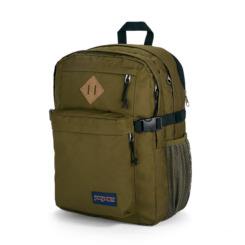 Zaini Porta PC JanSport Main Campus Verde Oliva | IT_JS175