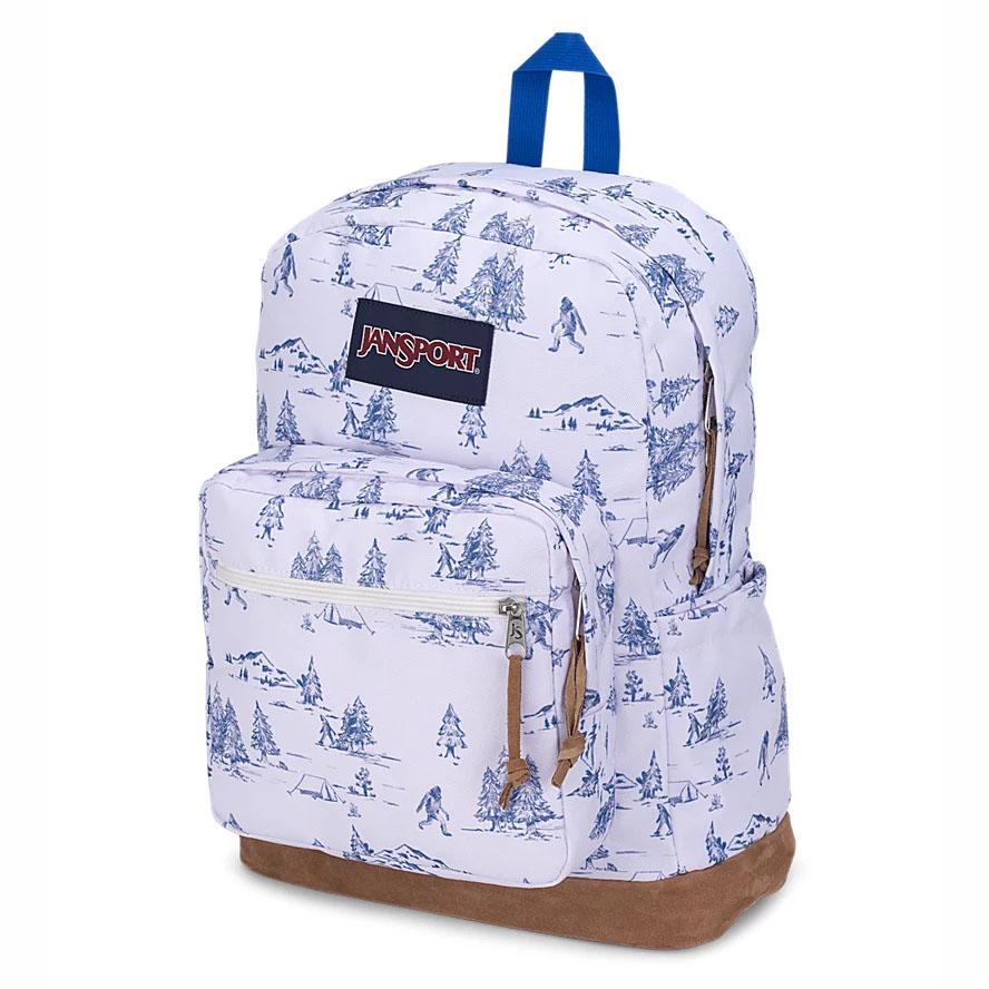 Zaini Porta PC JanSport Right Pack Bianche Blu | IT_JS517