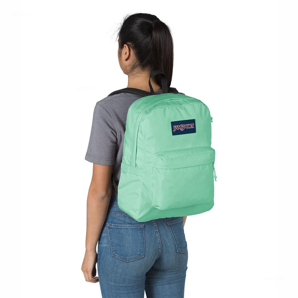 Zaini Porta PC JanSport SuperBreak® Plus Verde Acqua | IT_JS191