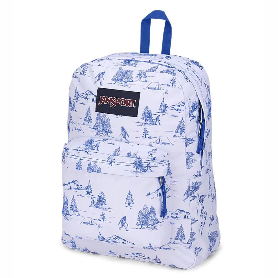 Zaini Porta PC JanSport SuperBreak® Plus Bianche Blu | IT_JS540