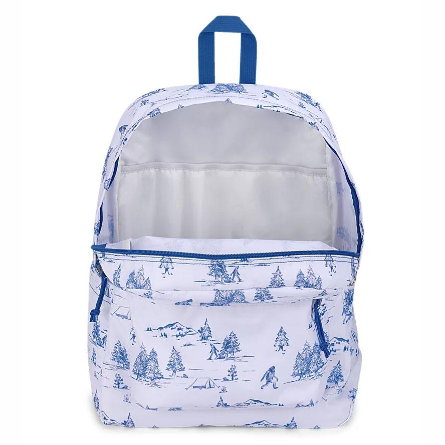 Zaini Porta PC JanSport SuperBreak® Plus Bianche Blu | IT_JS540