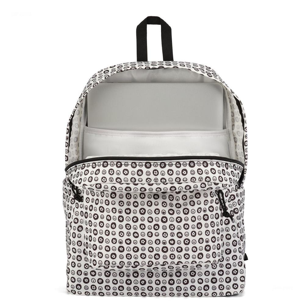 Zaini Porta PC JanSport SuperBreak® Plus Bianche Nere | IT_JS551