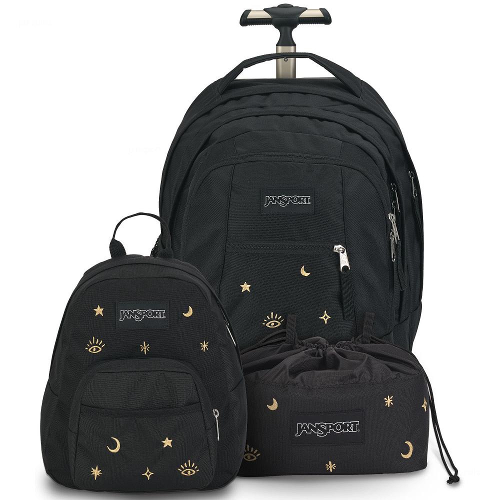 Zaini Scuola JanSport Bundle Nere | IT_JS096