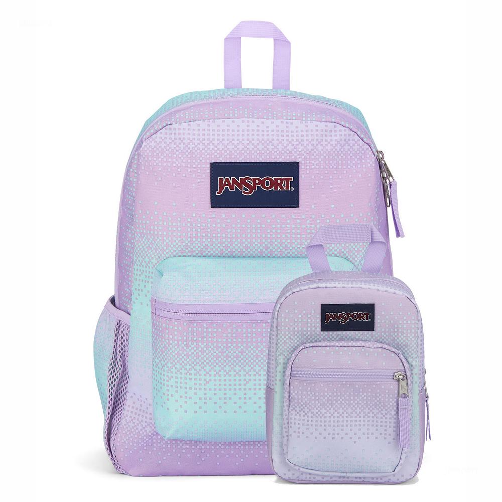 Zaini Scuola JanSport CROSS TOWN + BIG BREAK Viola | IT_JS109