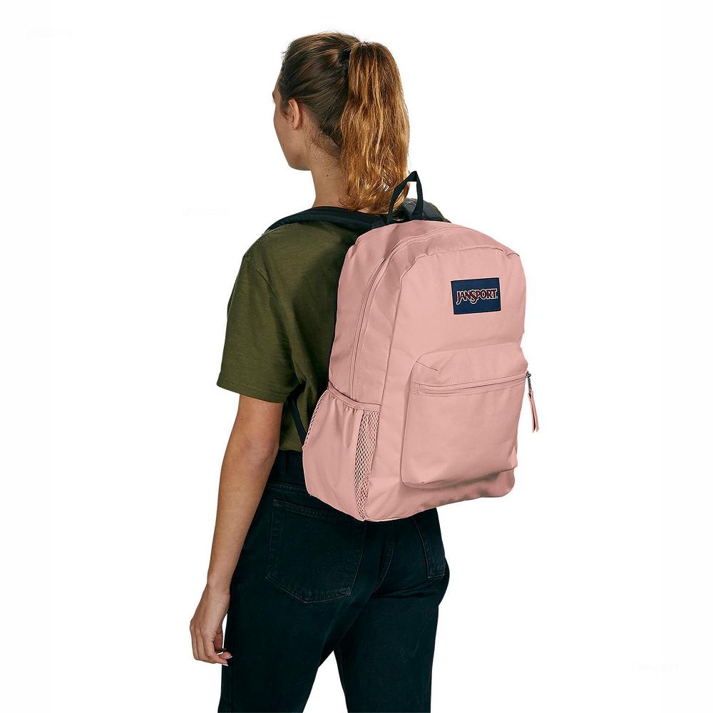 Zaini Scuola JanSport CROSS TOWN Rosa | IT_JS533