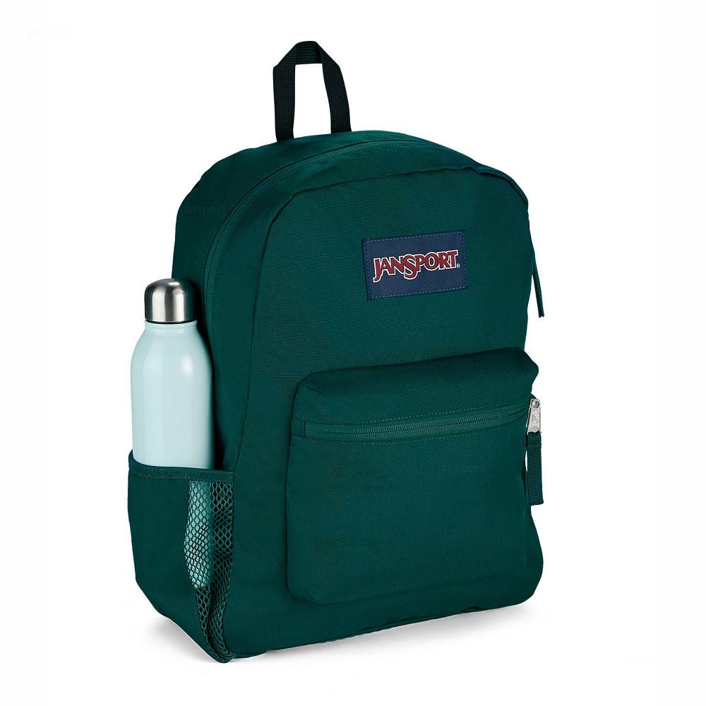 Zaini Scuola JanSport CROSS TOWN Verdi | IT_JS13B