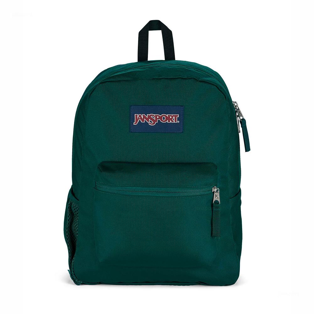 Zaini Scuola JanSport CROSS TOWN Verdi | IT_JS13B