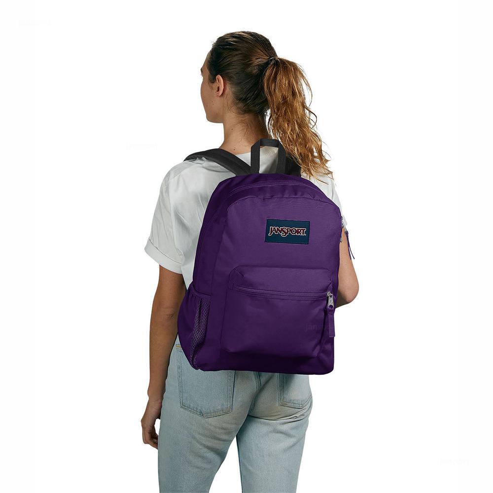 Zaini Scuola JanSport CROSS TOWN Viola | IT_JS195