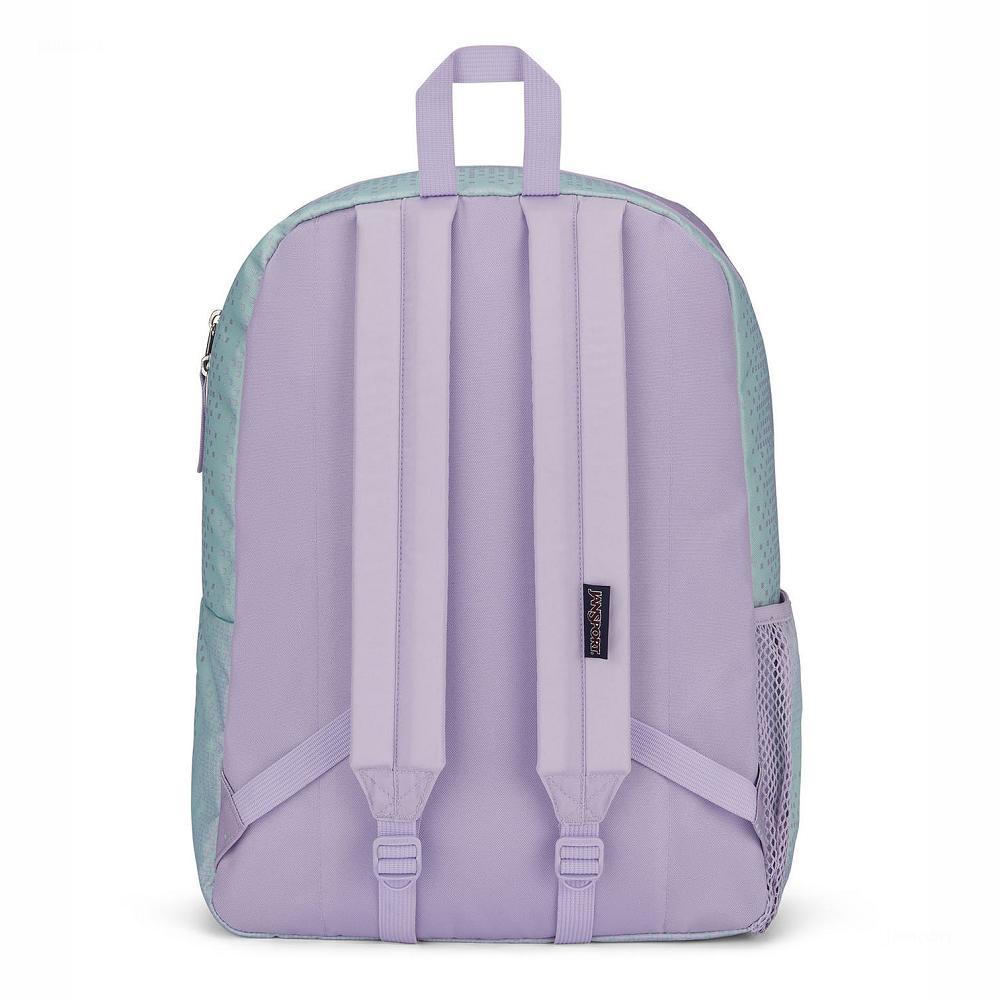 Zaini Scuola JanSport CROSS TOWN Viola Verdi | IT_JS406