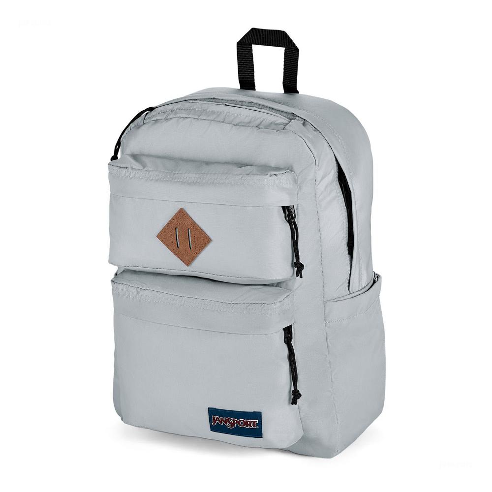 Zaini Scuola JanSport Double Break Grigie | IT_JS047