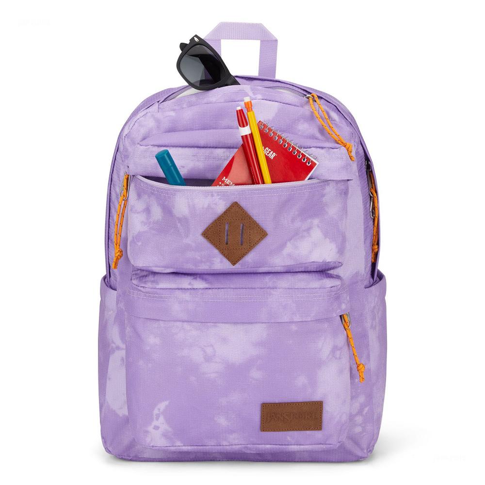 Zaini Scuola JanSport Double Break Viola | IT_JS478