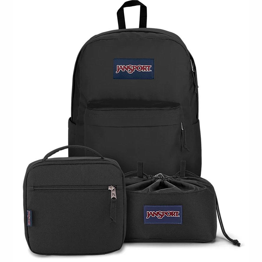 Zaini Scuola JanSport MIDNIGHT BUNDLE Nere | IT_JS375