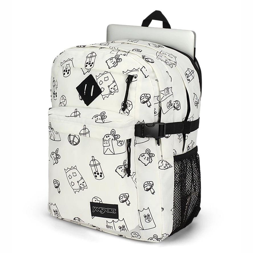 Zaini Scuola JanSport Main Campus Bianche | IT_JS130