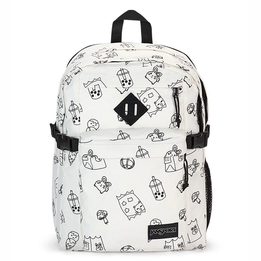 Zaini Scuola JanSport Main Campus Bianche | IT_JS130