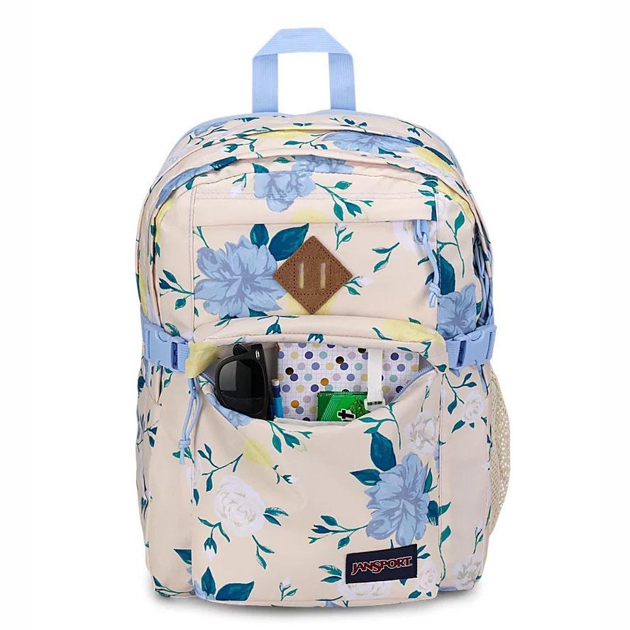 Zaini Scuola JanSport Main Campus Blu Gialle | IT_JS166