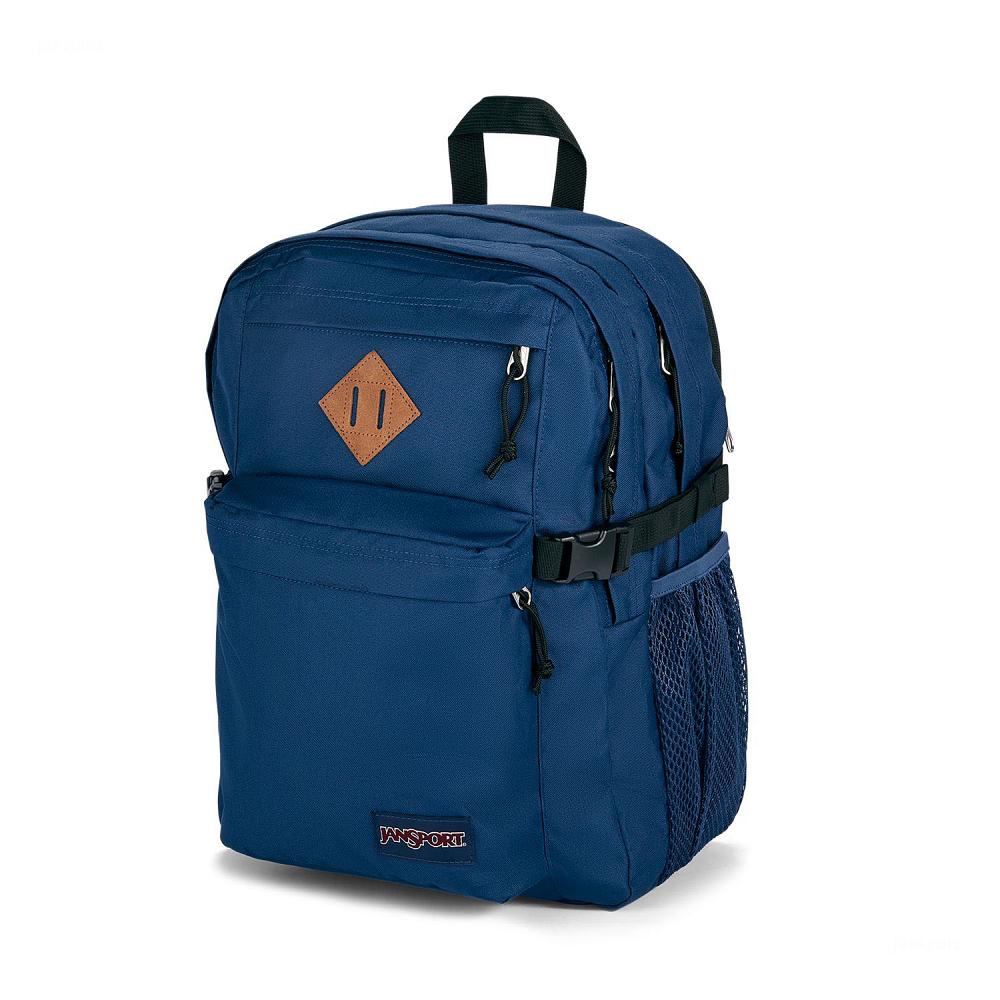 Zaini Scuola JanSport Main Campus Blu Marino | IT_JS229