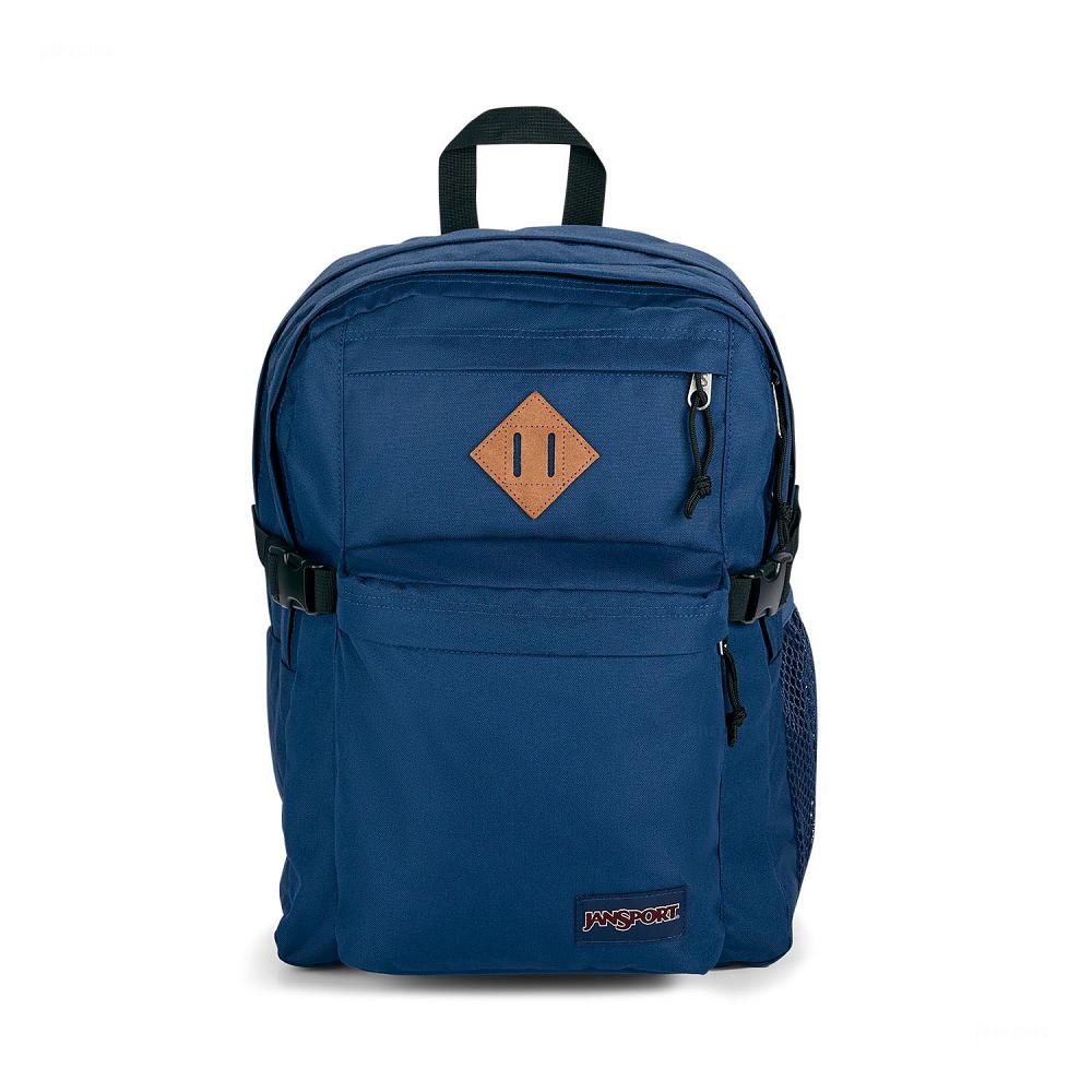 Zaini Scuola JanSport Main Campus Blu Marino | IT_JS229