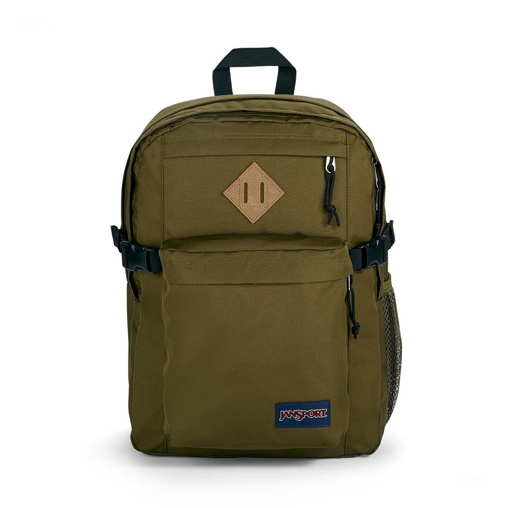 Zaini Scuola JanSport Main Campus Verde Oliva | IT_JS111