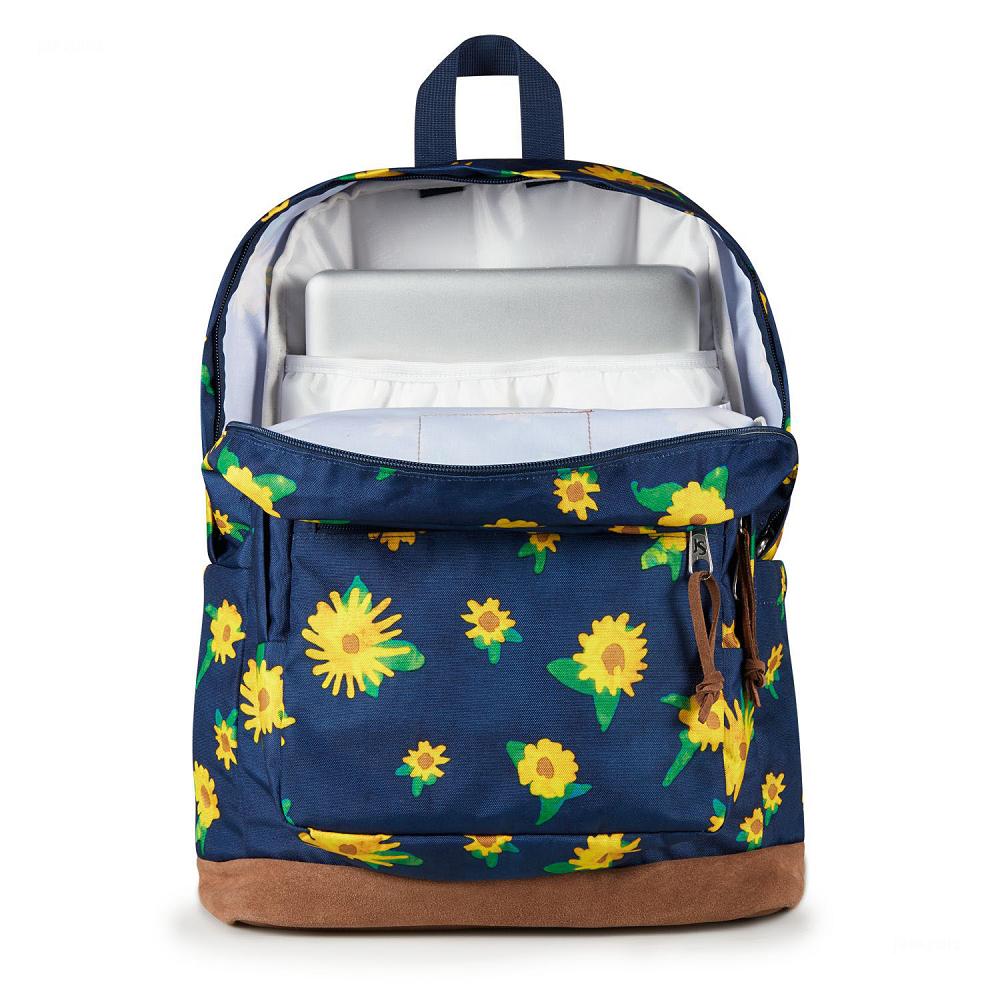 Zaini Scuola JanSport Right Pack Blu Marino Gialle | IT_JS203