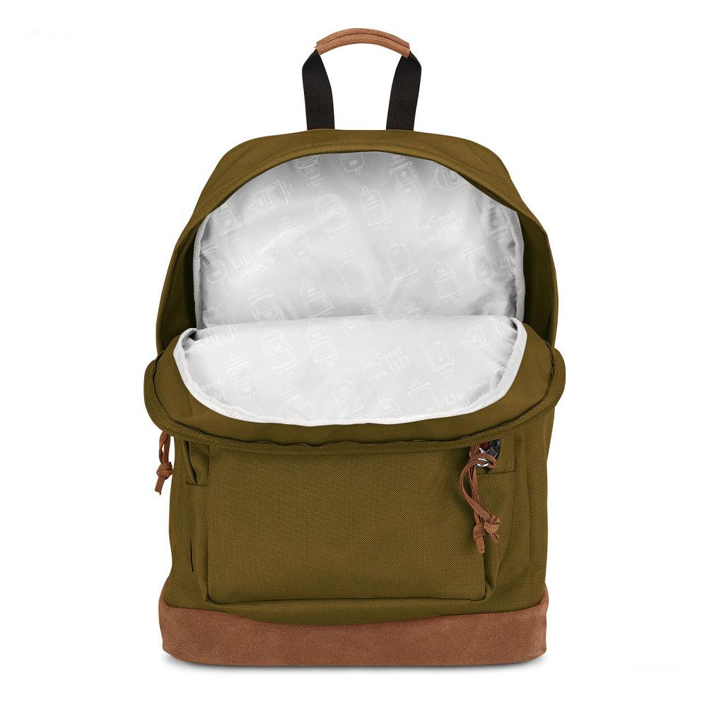 Zaini Scuola JanSport Right Pack Premium Verde Oliva | IT_JS120