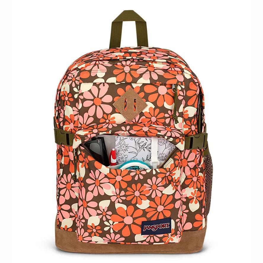 Zaini Scuola JanSport SUEDE CAMPUS Arancioni | IT_JS578