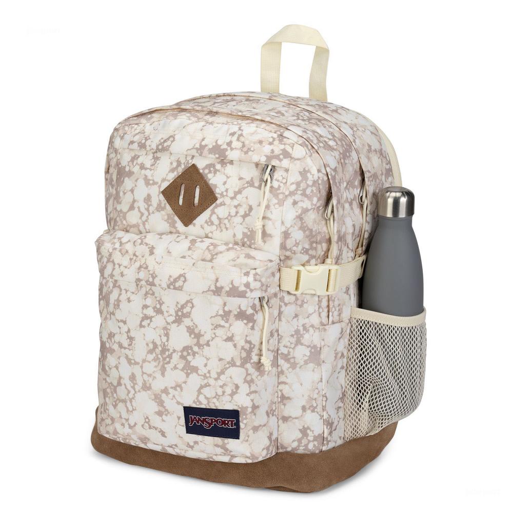 Zaini Scuola JanSport SUEDE CAMPUS Beige | IT_JS384