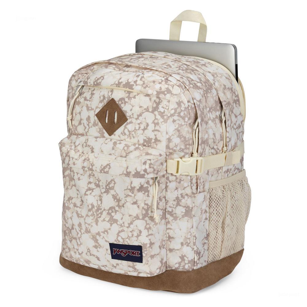 Zaini Scuola JanSport SUEDE CAMPUS Beige | IT_JS384