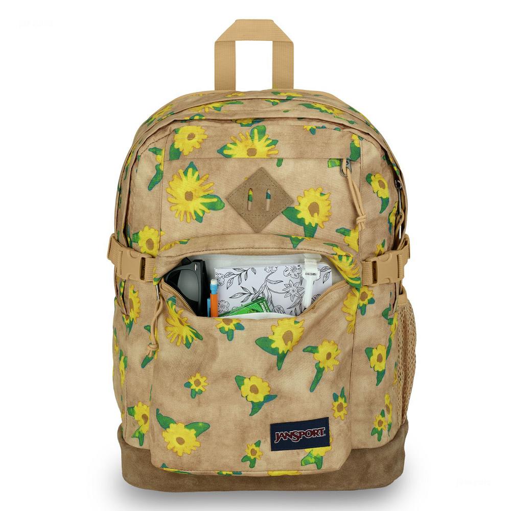 Zaini Scuola JanSport SUEDE CAMPUS Khaki | IT_JS08B