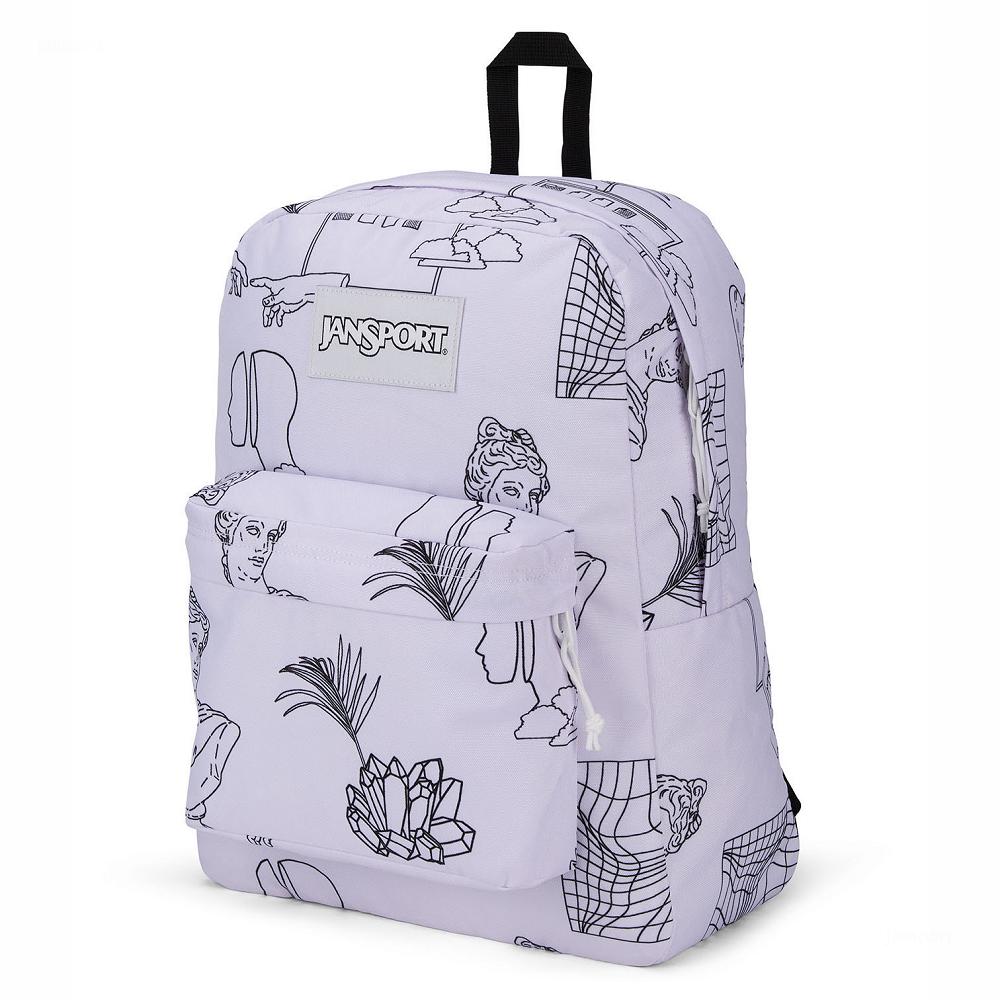 Zaini Scuola JanSport SuperBreak® Bianche | IT_JS572