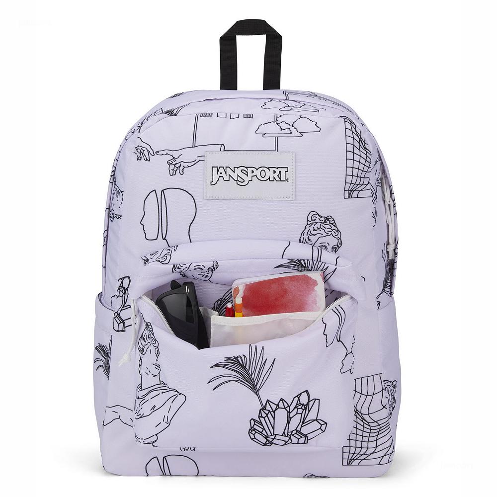 Zaini Scuola JanSport SuperBreak® Bianche | IT_JS572