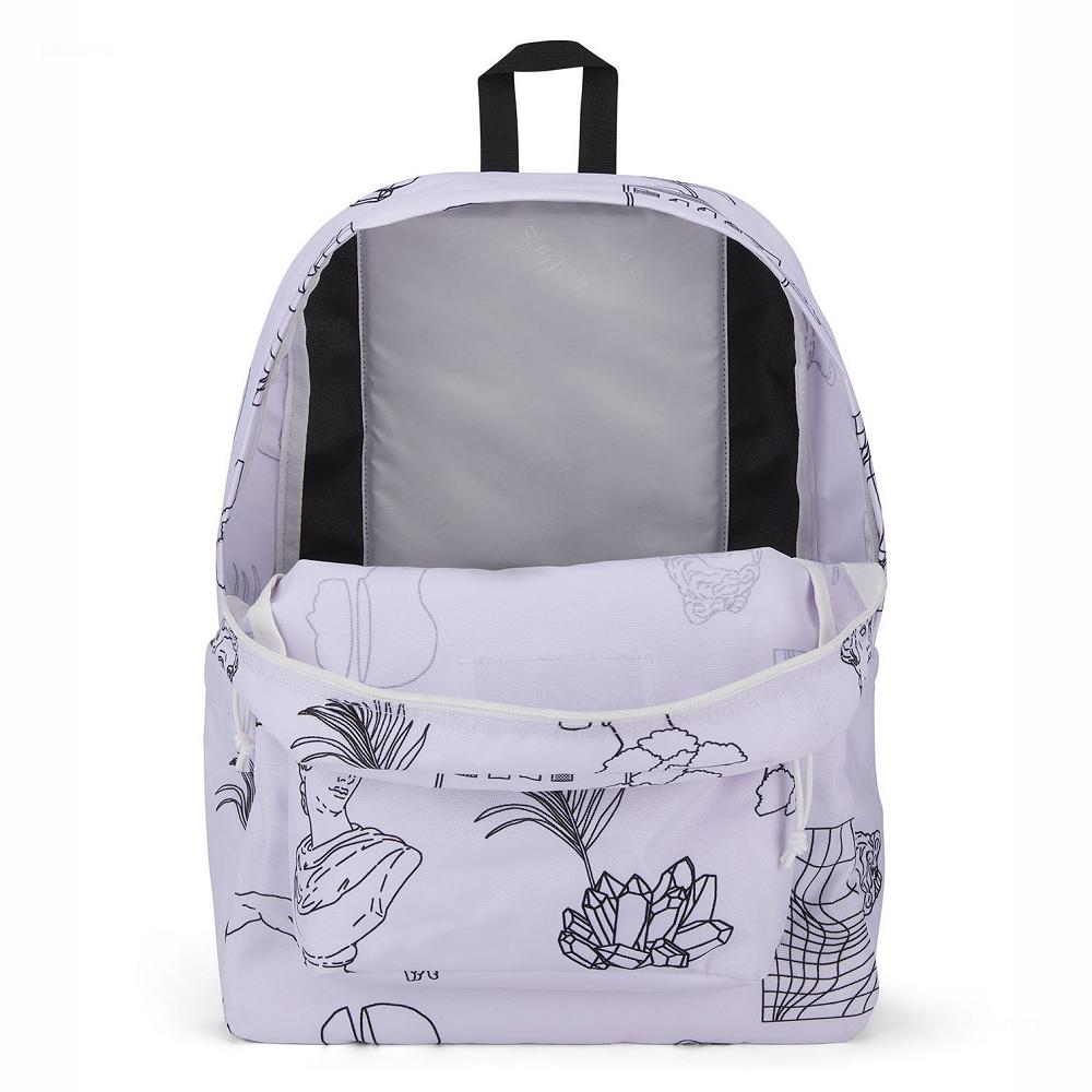 Zaini Scuola JanSport SuperBreak® Bianche | IT_JS572