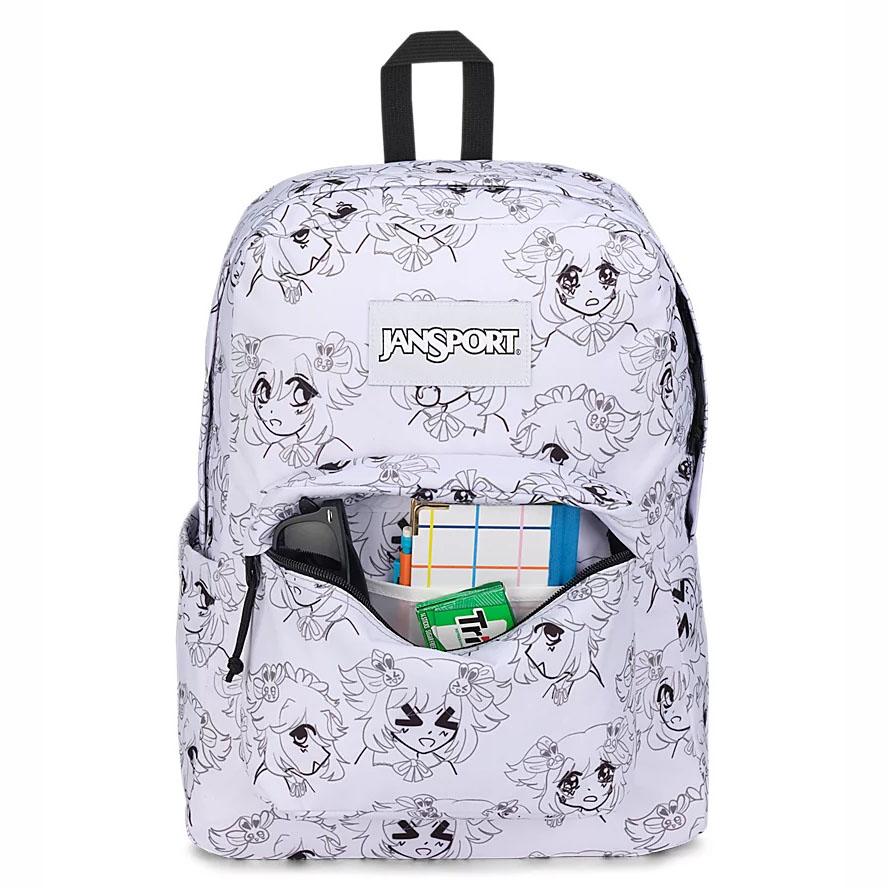 Zaini Scuola JanSport SuperBreak® Plus Bianche | IT_JS031