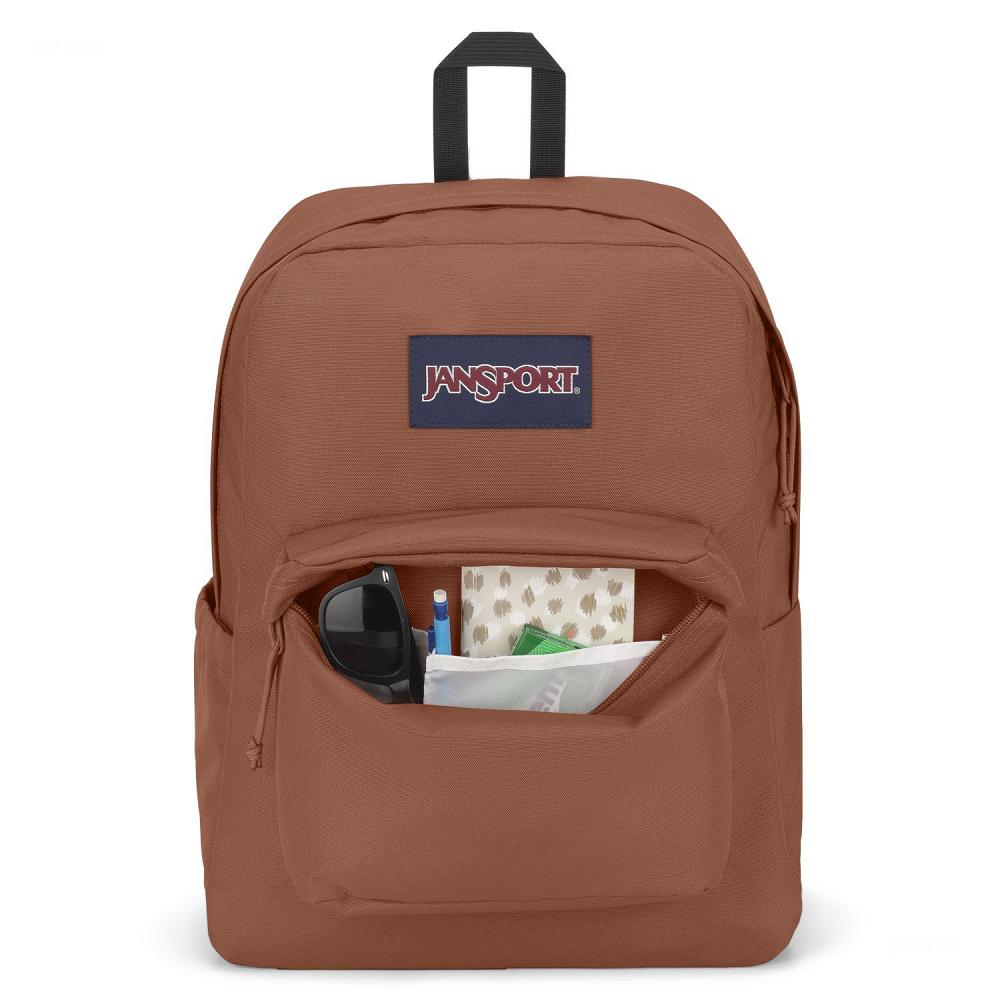 Zaini Scuola JanSport SuperBreak® Plus Marroni | IT_JS139