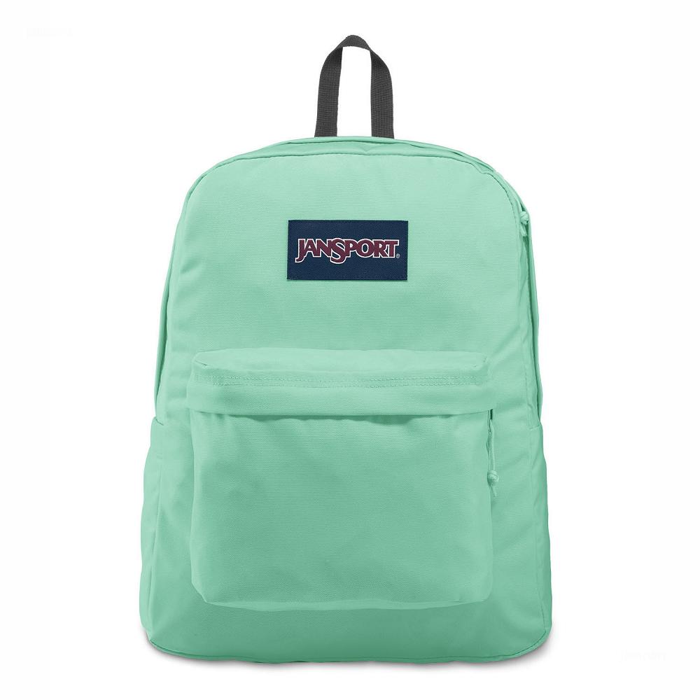 Zaini Scuola JanSport SuperBreak® Plus Verde Acqua | IT_JS088